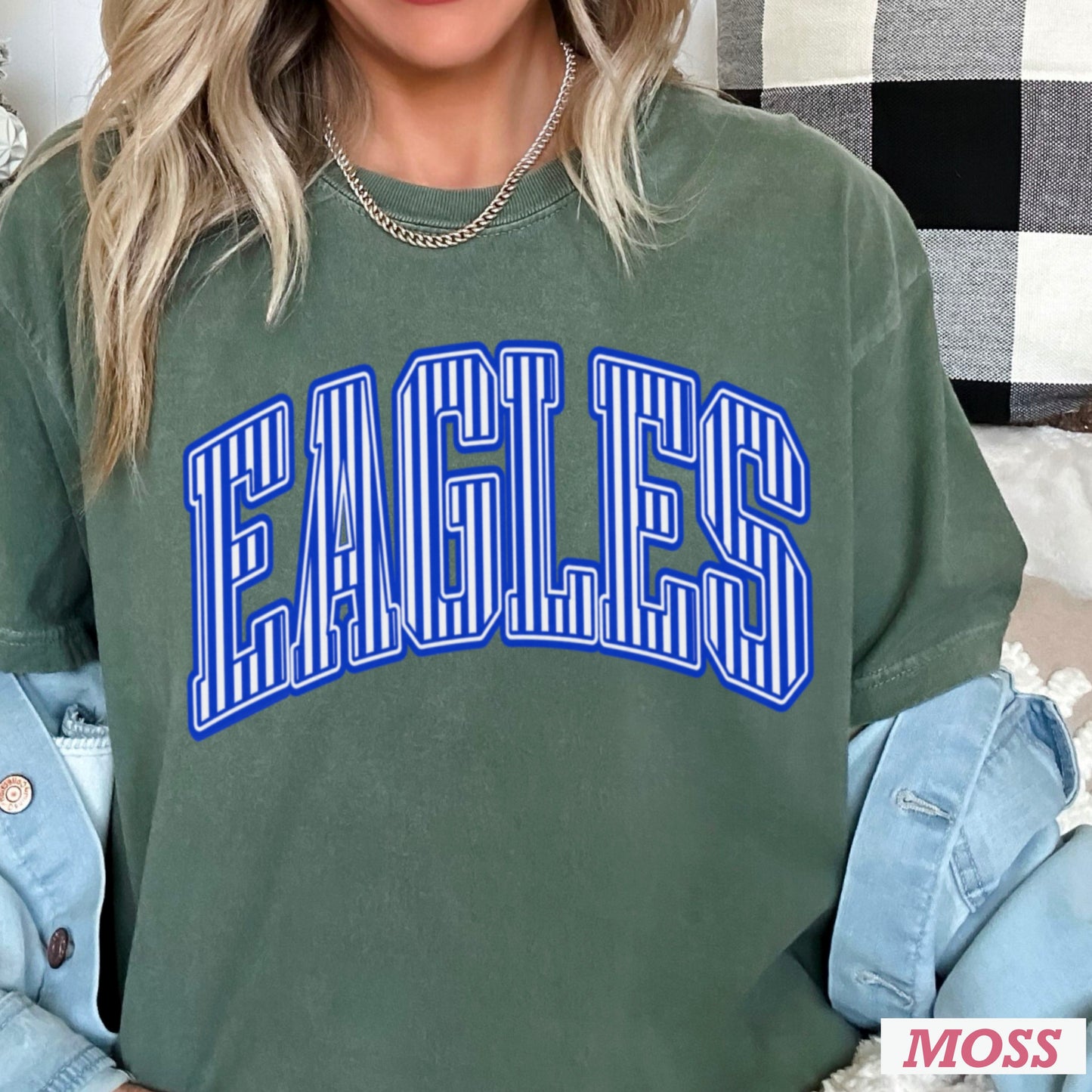 Eagles Comfort Color Graphic Tee