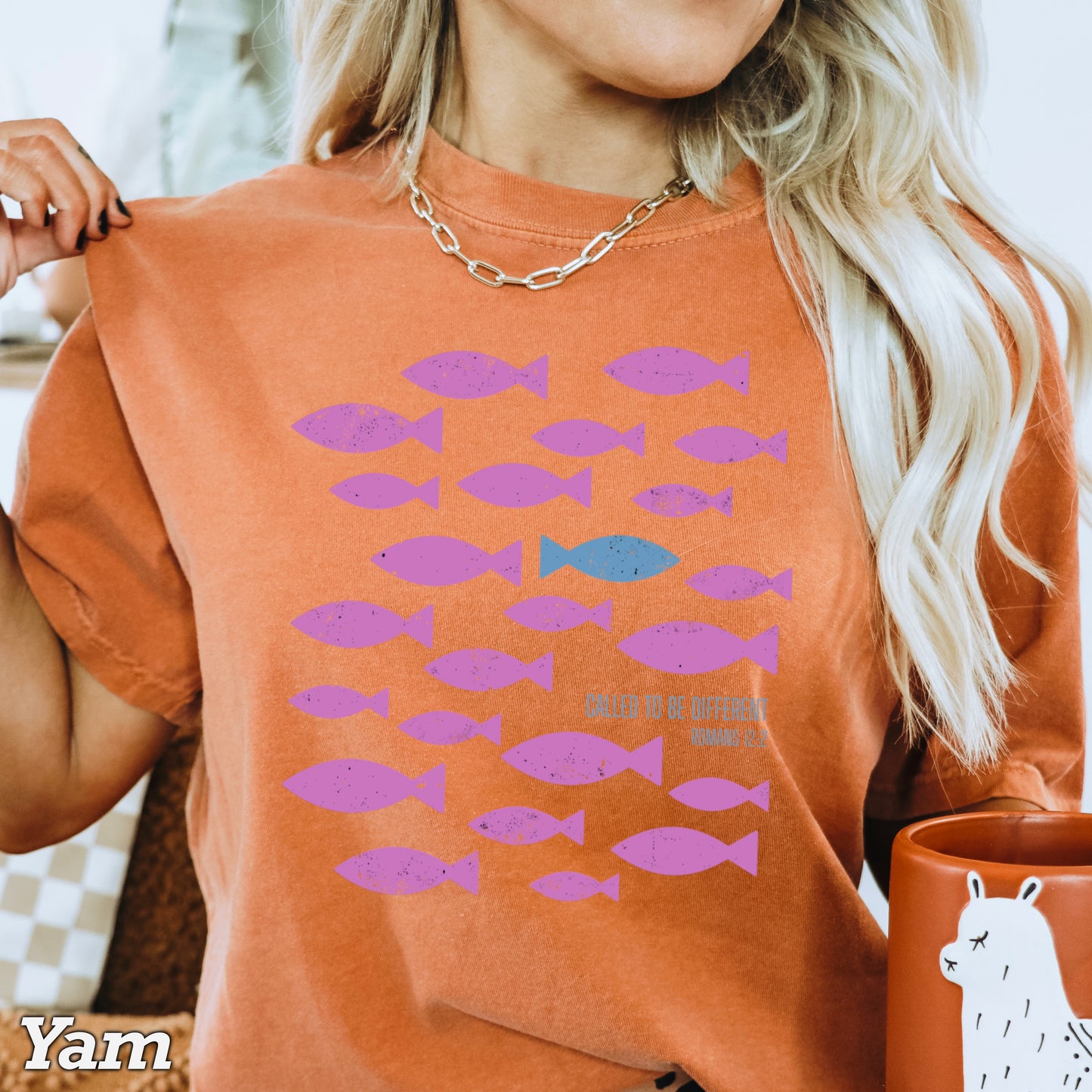 Called To Be Different Christian Comfort Color Graphic Tee