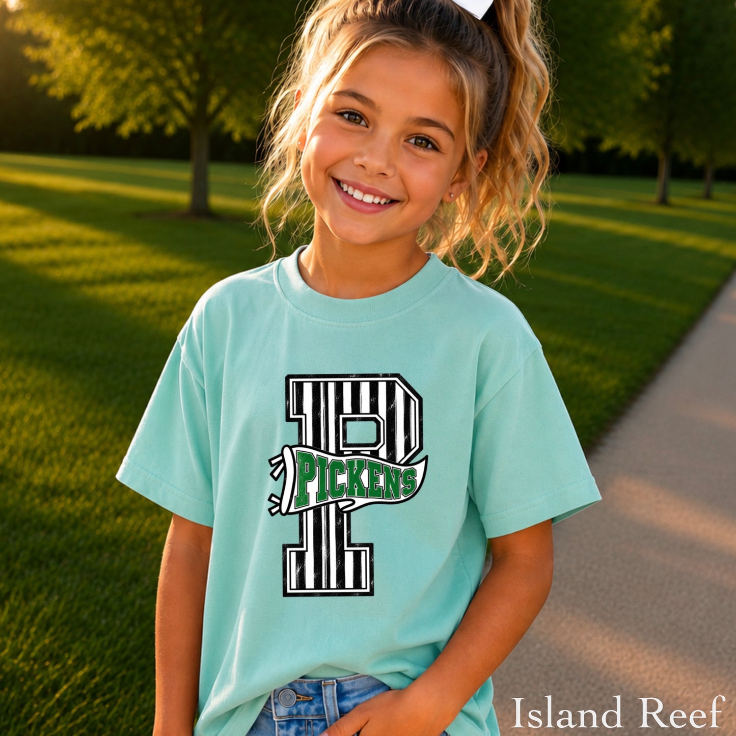 Pickens High School Youth Comfort Color T-Shirt
