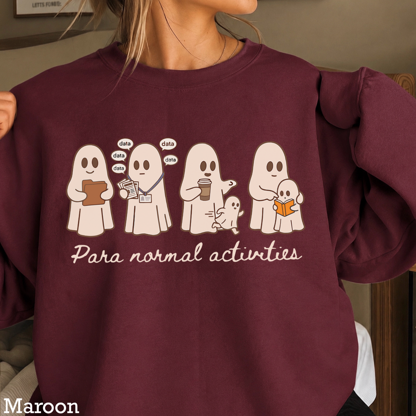 Para Normal Activities Crewneck Sweatshirt