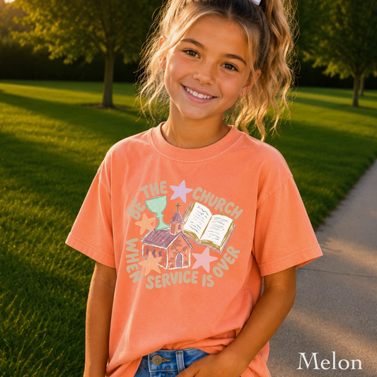 Be The Church Youth Comfort Color T-Shirt