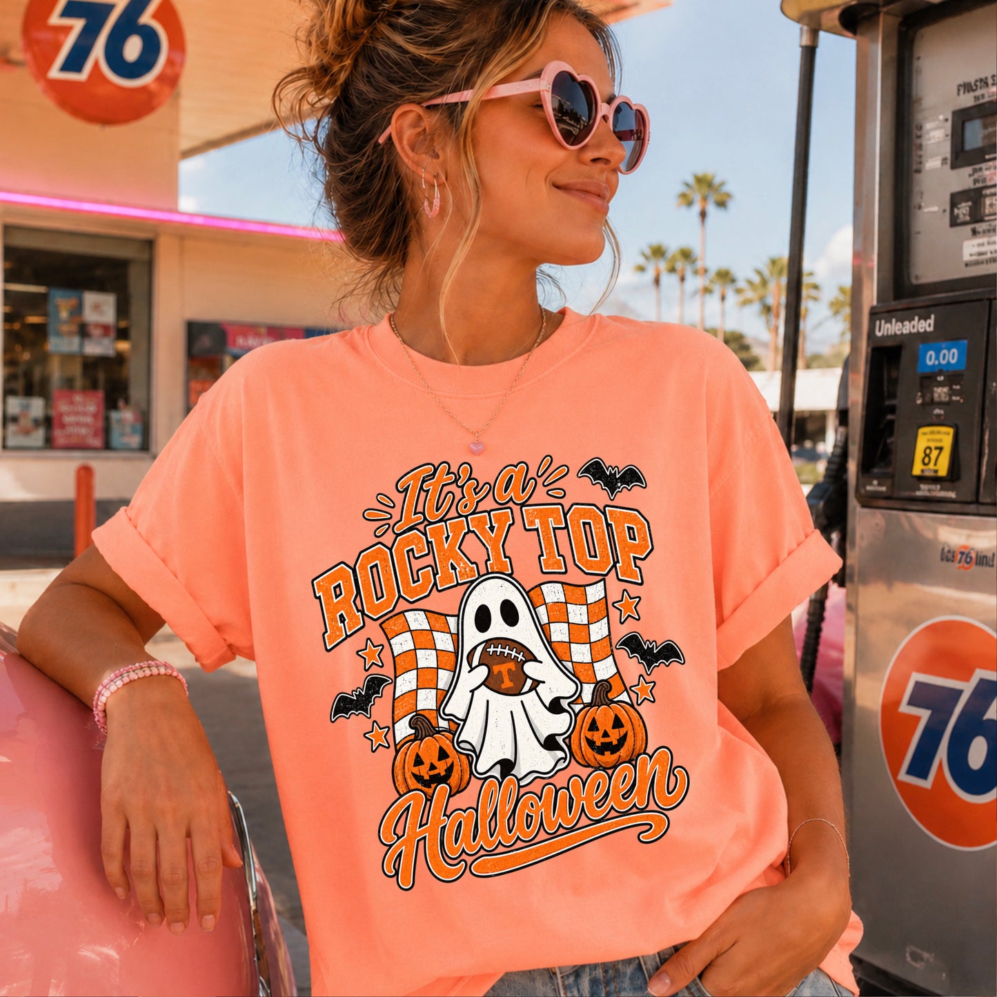 Tennessee Halloween Comfort Color Graphic Tee