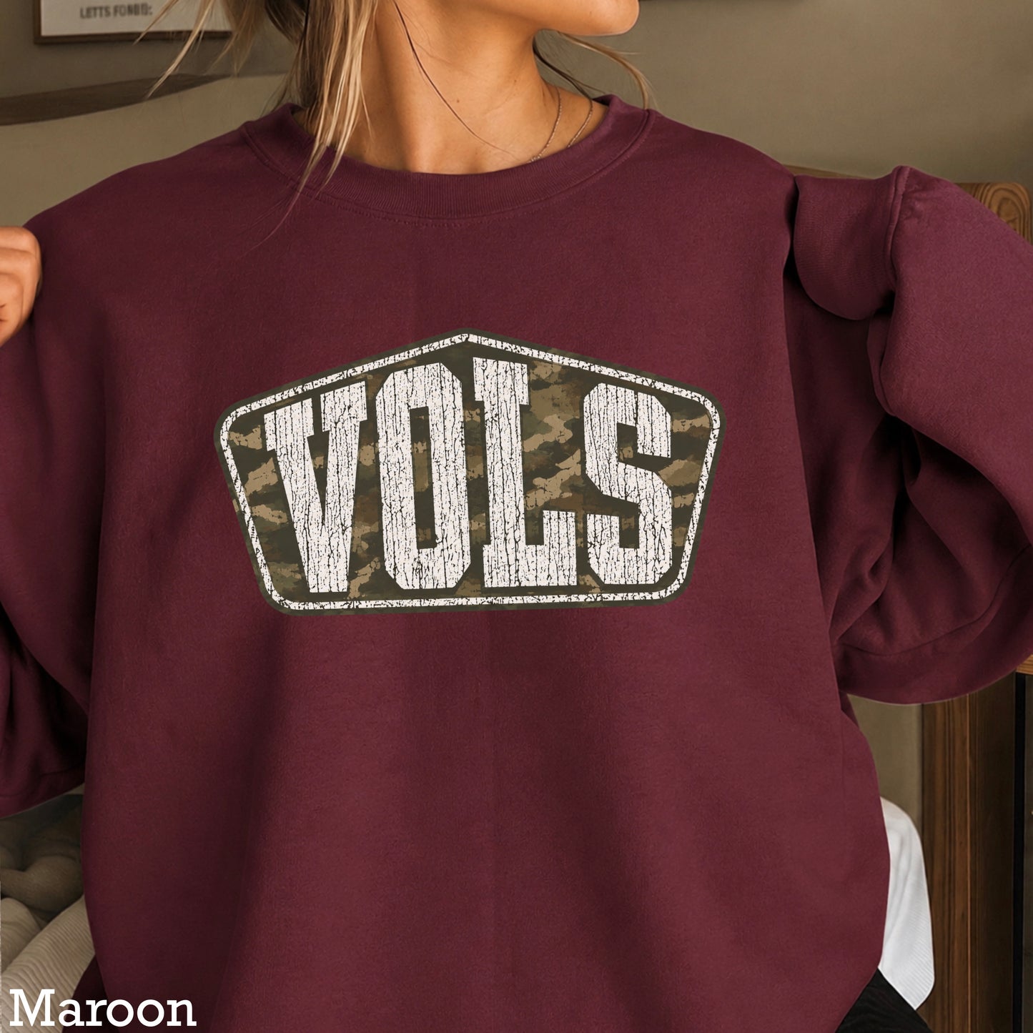 Tennessee Camo Crewneck Sweatshirt