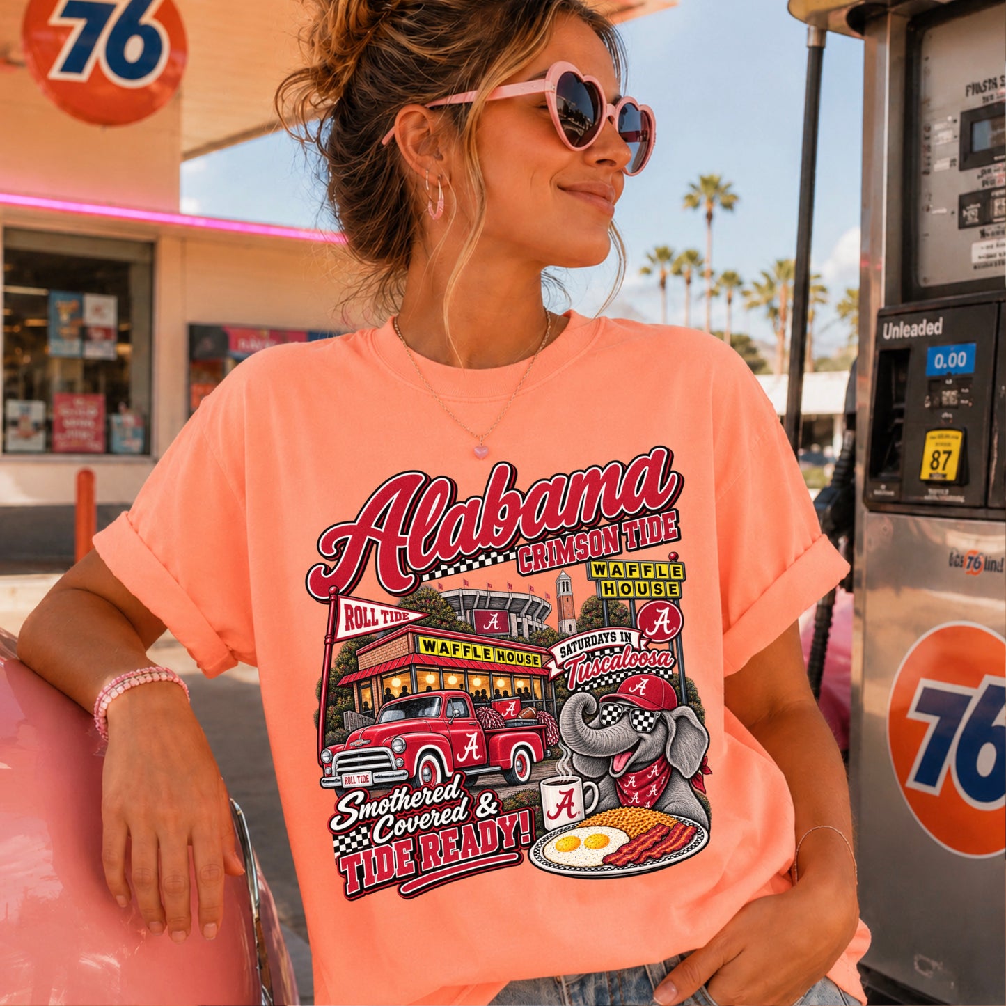 Alabama Saturdays Comfort Color Graphic Tee