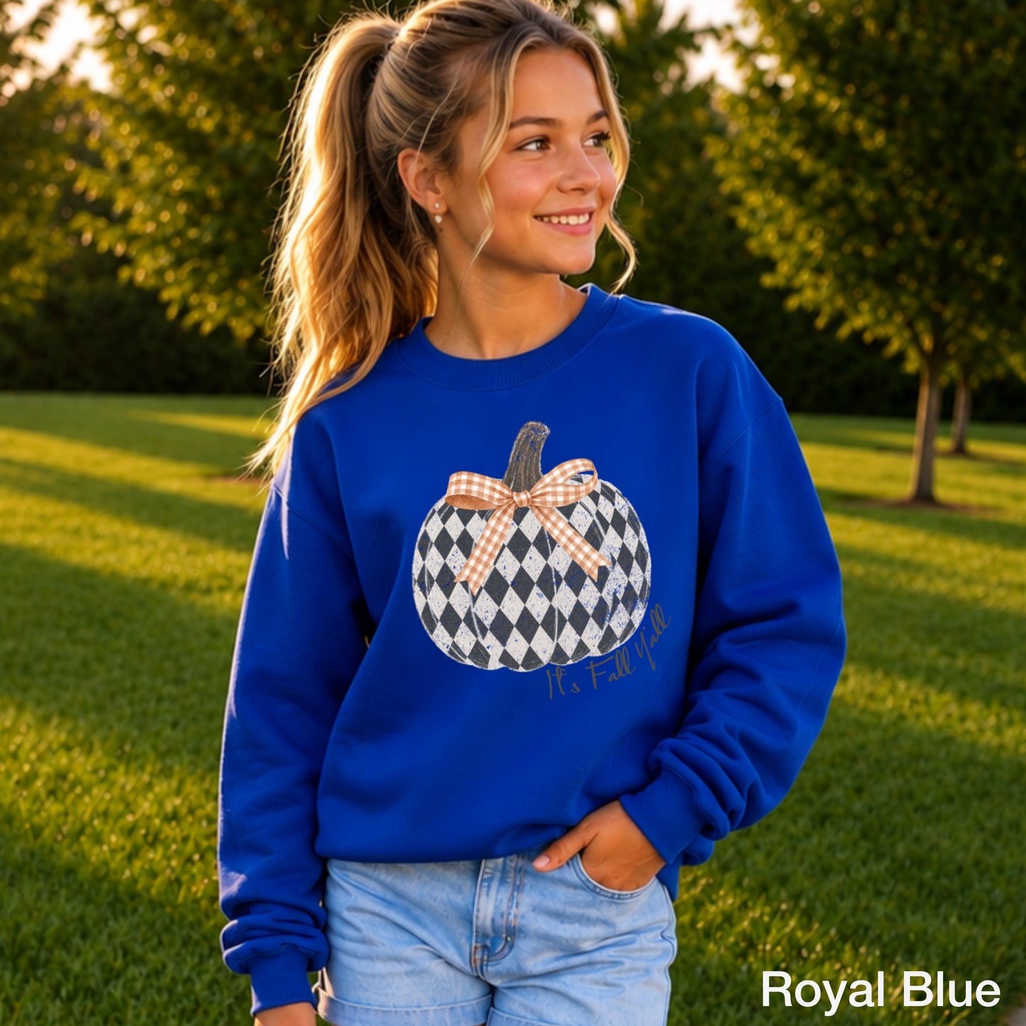 It’s Fall Yall Youth Crewneck Sweatshirt