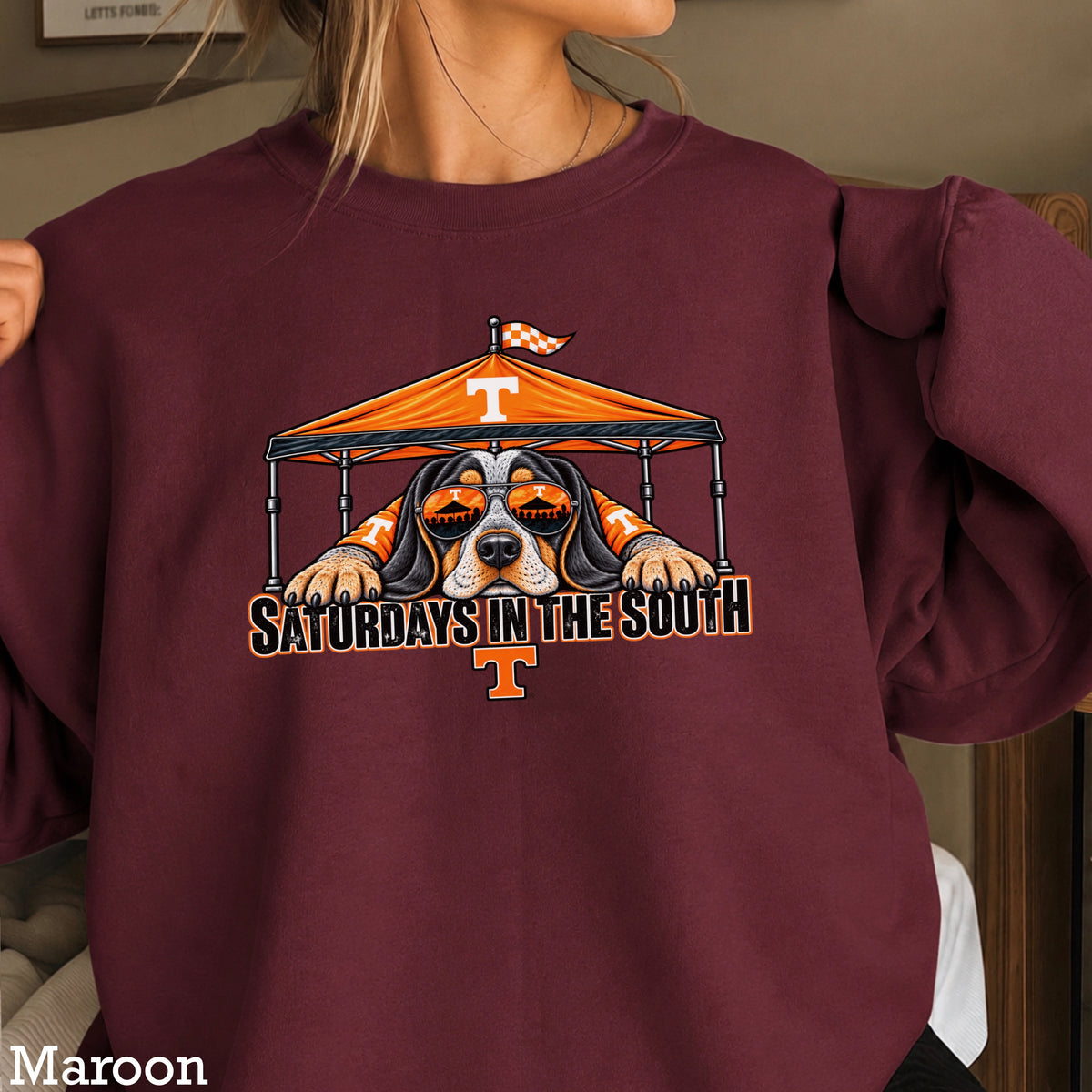 Saturdays In The South Tennessee Crewneck Sweatshirt