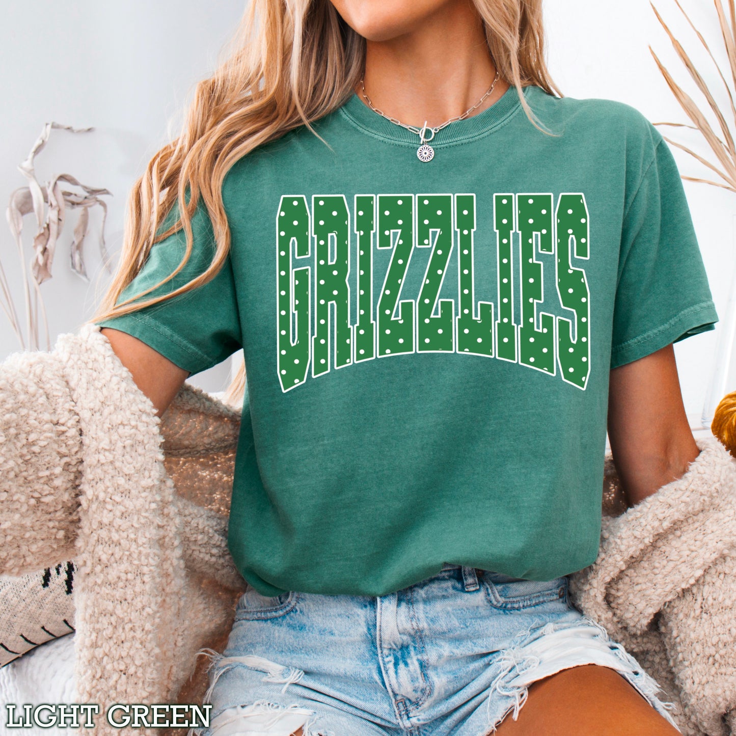 Grizzlies Comfort Color Graphic Tee
