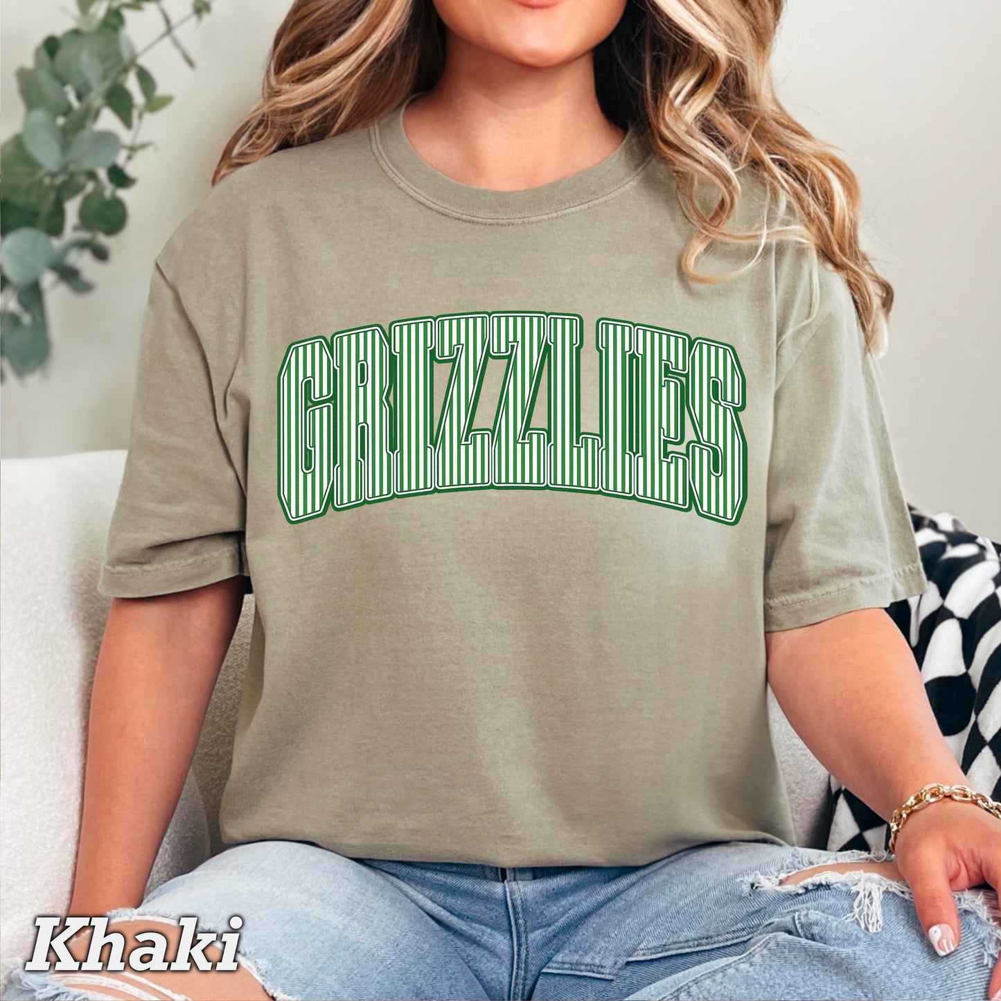 Grizzlies Comfort Color Graphic Tee