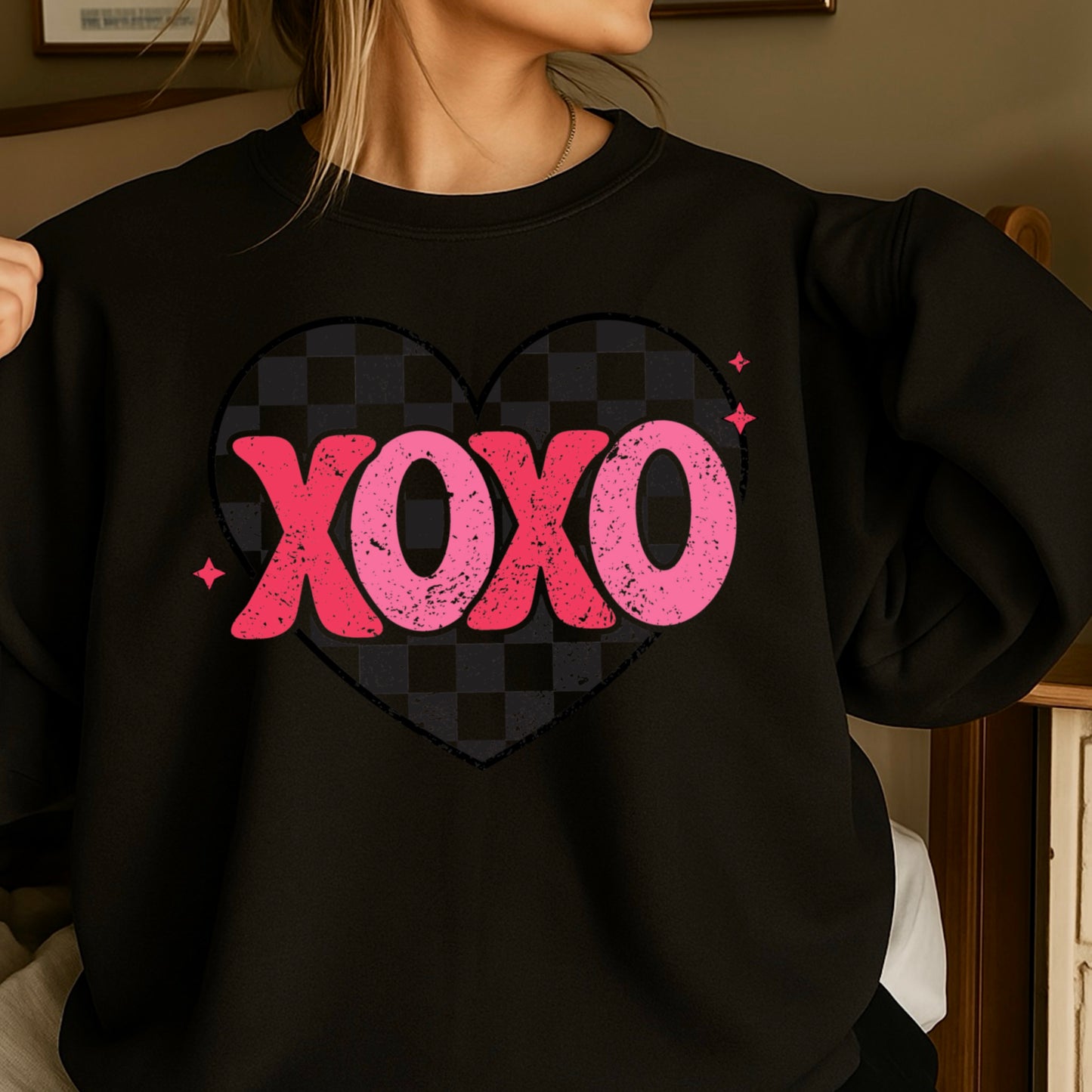 Xoxo Valentine’s Day Crewneck Sweatshirt