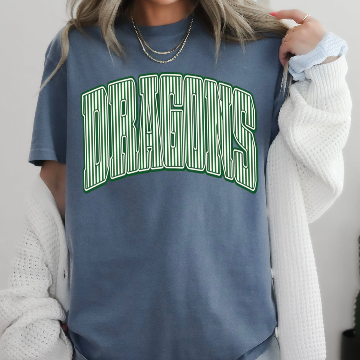 Dragons Comfort Color Graphic Tee