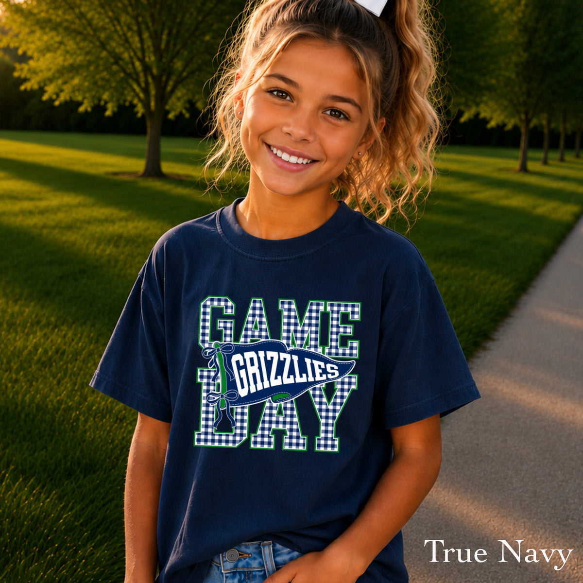 Grizzlies Youth Comfort Color T-Shirt