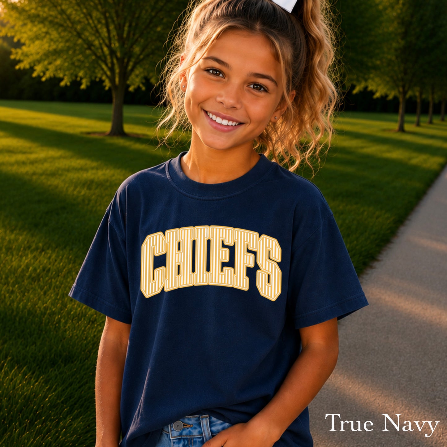 Chiefs Youth Comfort Color T-Shirt
