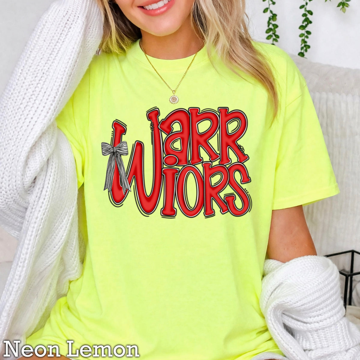 Warriors Comfort Color Graphic Tee