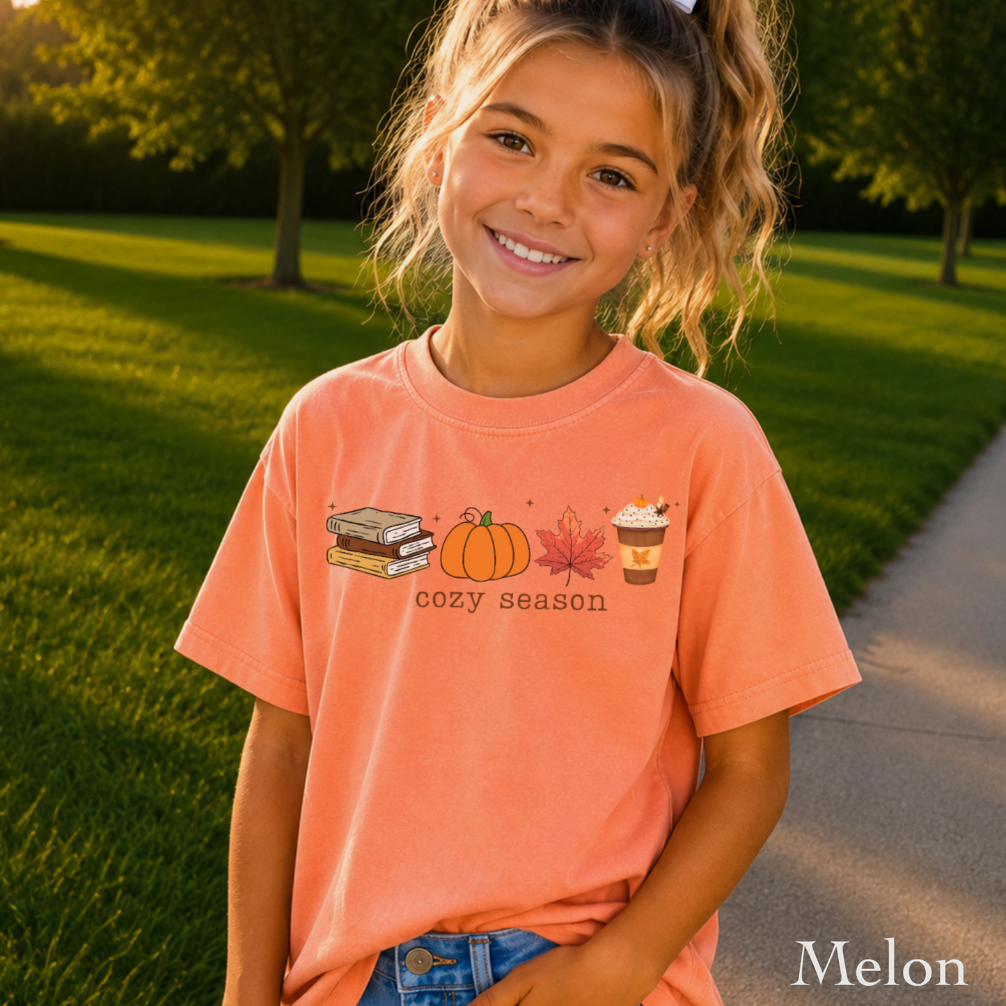 Cozy Season Youth Comfort Color T-Shirt
