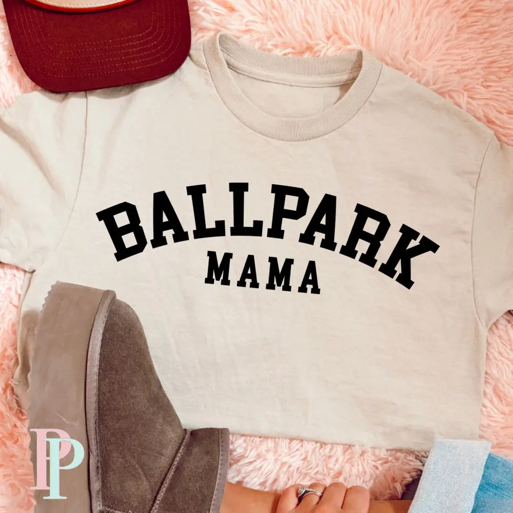 Ballpark Mama Screen Print Transfer