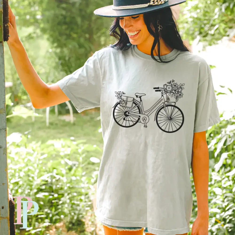 Bicycle Comfort Color Graphic Tee