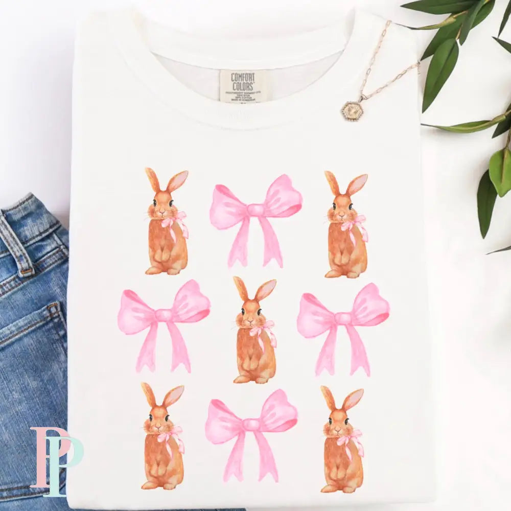 Bunnies & Bows DTF Transfer