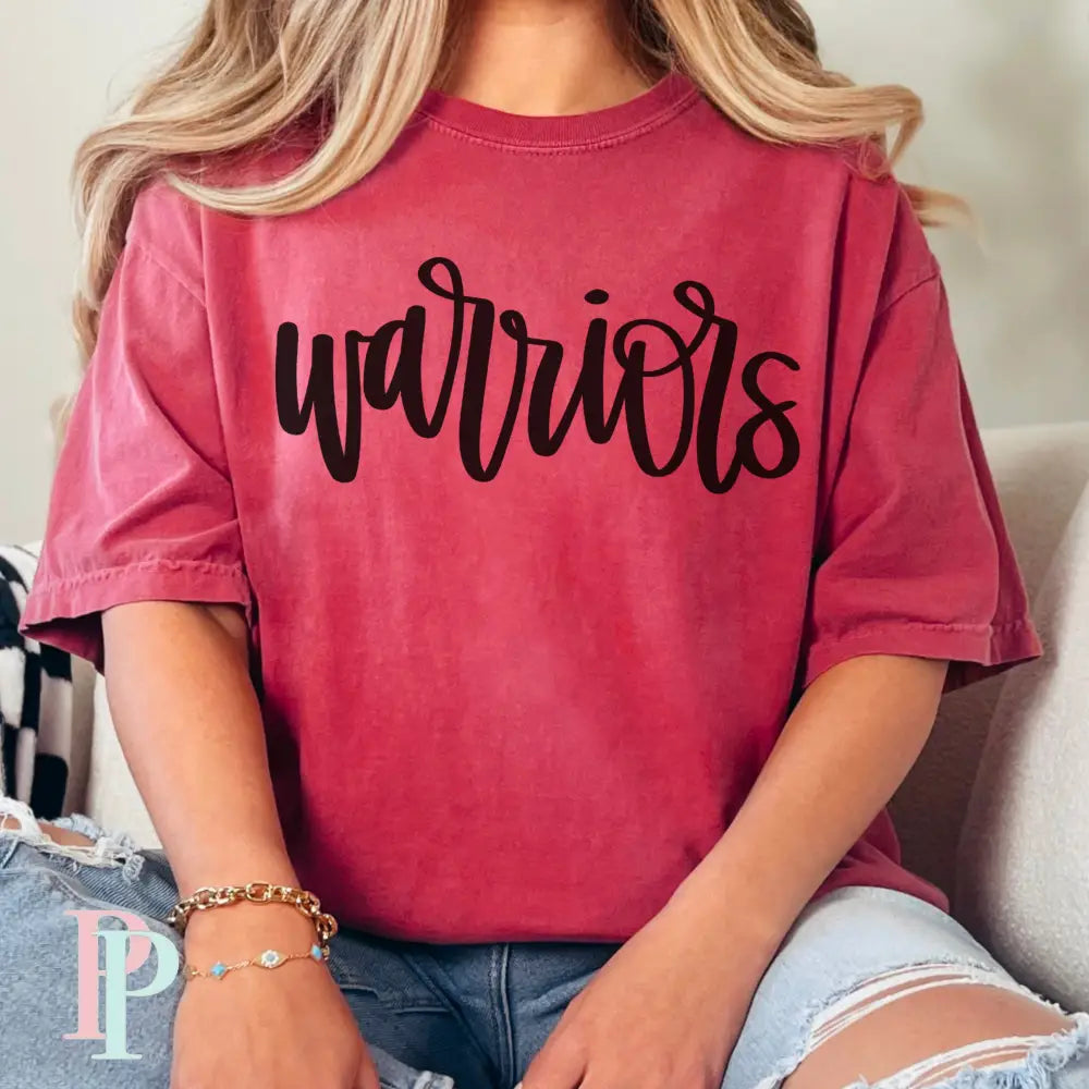 Cherokee Warriors Comfort Color Graphic Tee