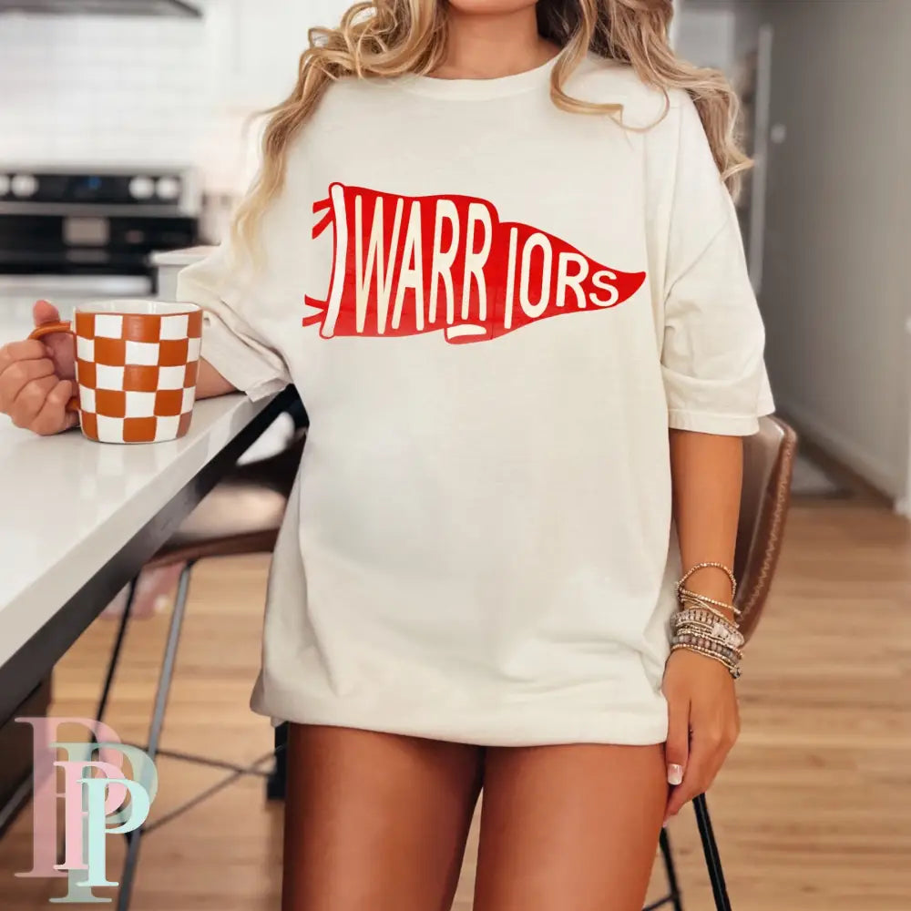 Cherokee Warriors Comfort Color Graphic Tee | Cherokee High School