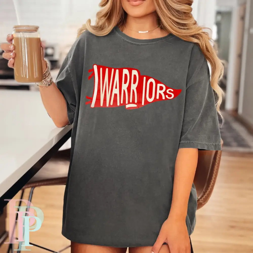 Cherokee Warriors Comfort Color Graphic Tee | Cherokee High School