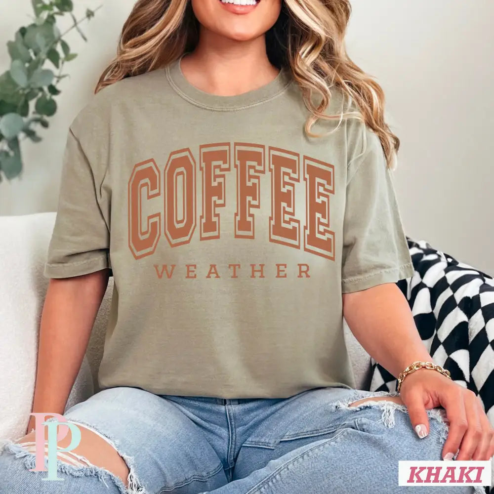 Coffee Weather Screen Print Transfer