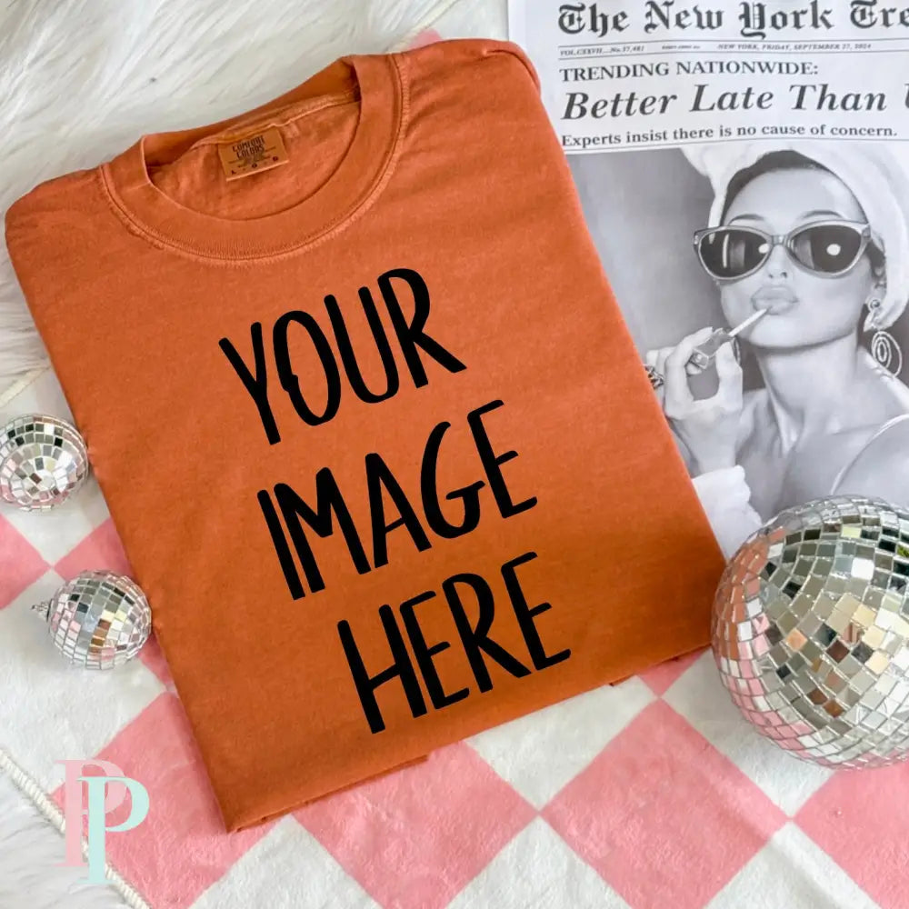 Comfort Color Yam Digital Mockup Design Download