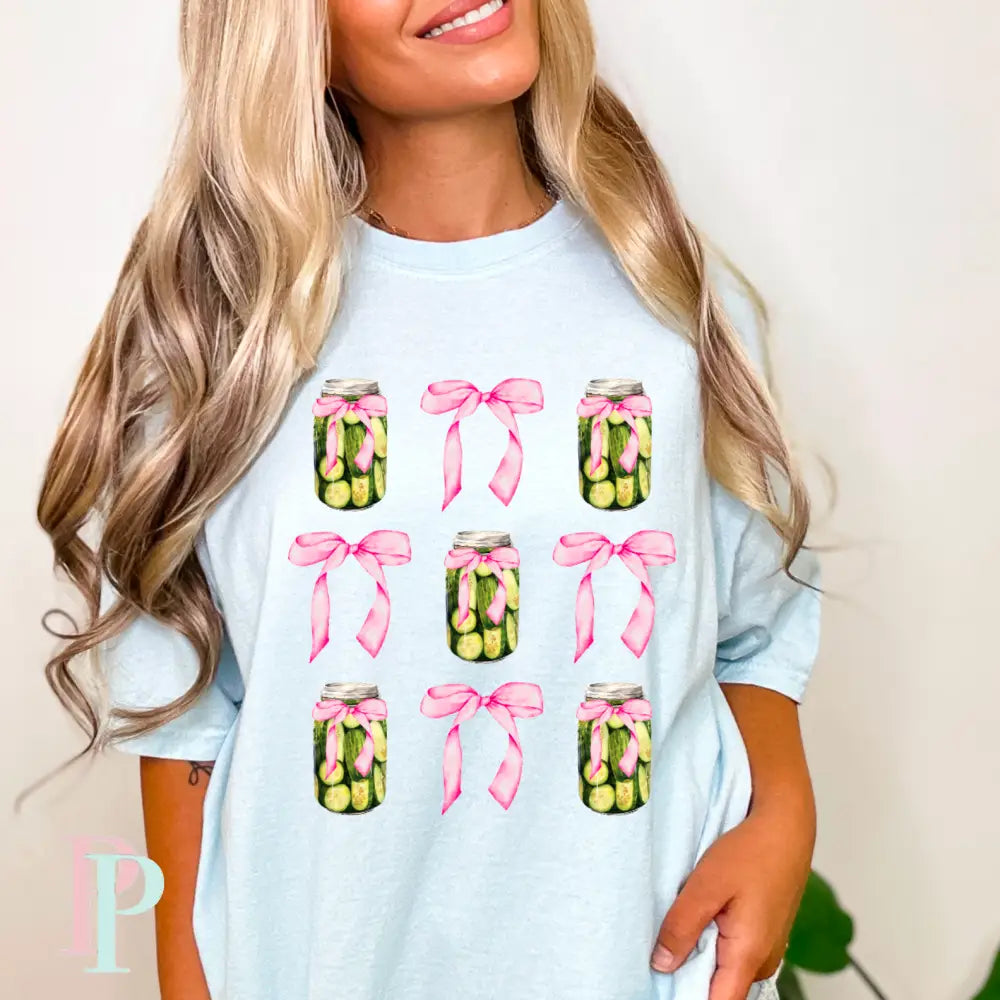 Coquette Pickle Jars Comfort Color Graphic Tee