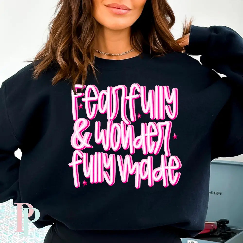 Fearfully And Wonderfully Made DTF Transfer