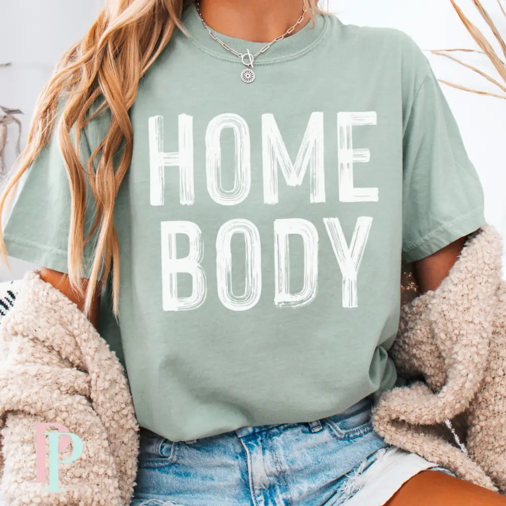 Homebody Comfort Color Graphic Tee BAY / SMALL