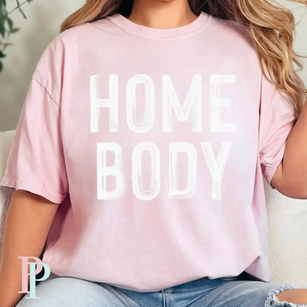 Homebody Comfort Color Graphic Tee BLOSSOM / SMALL