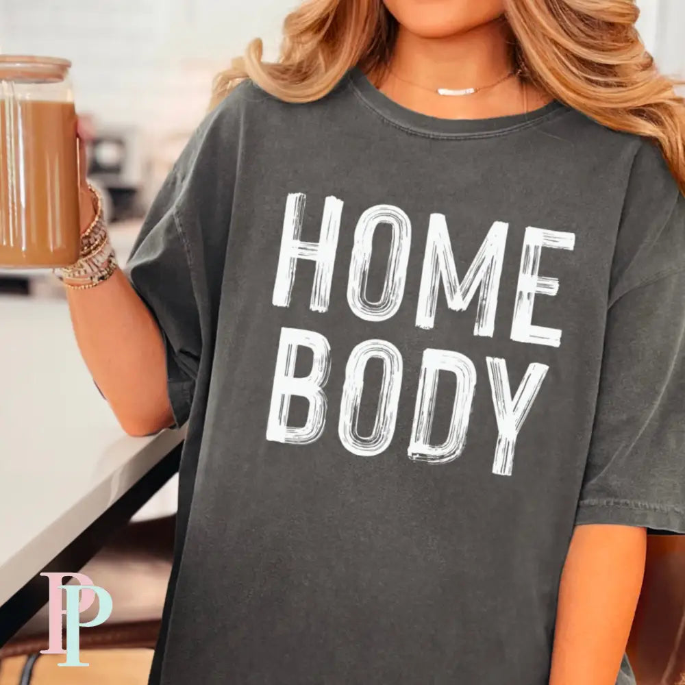 Homebody Comfort Color Graphic Tee PEPPER / SMALL