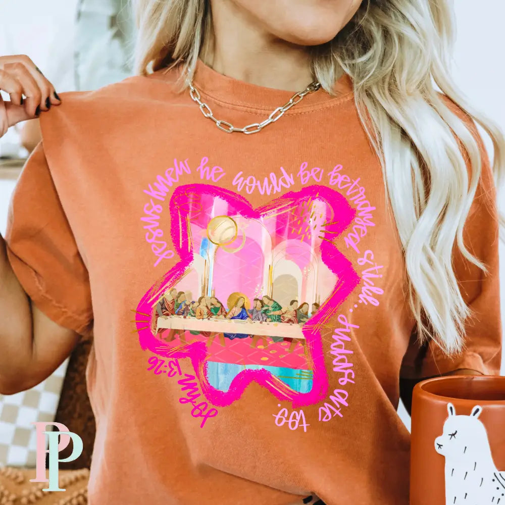 Judas Ate Too Comfort Color Graphic Tee SMALL / YAM