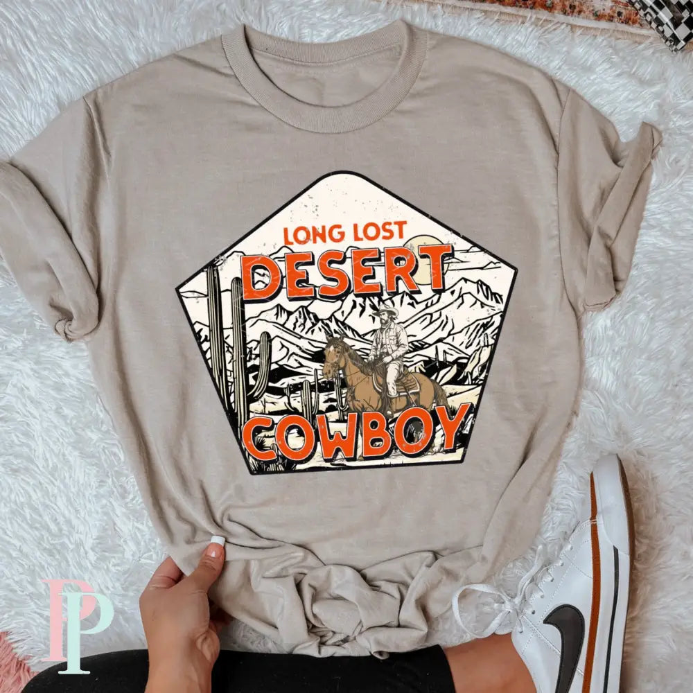 Long Lost Desert Cowboy DTF Transfer