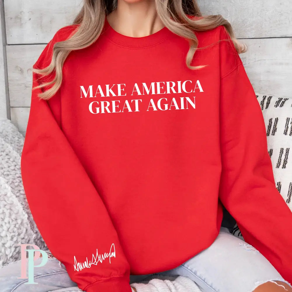 Make America Signature Screen Print Transfer