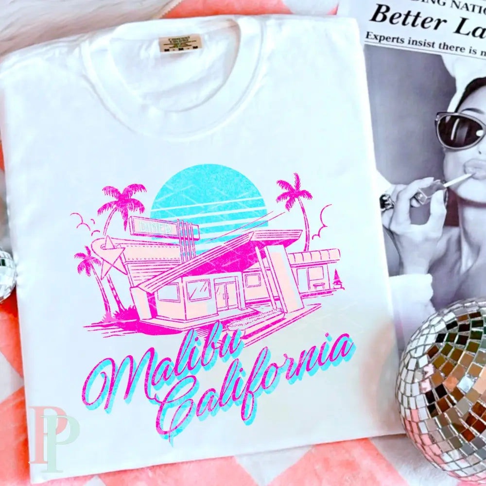 Malibu California DTF Transfer