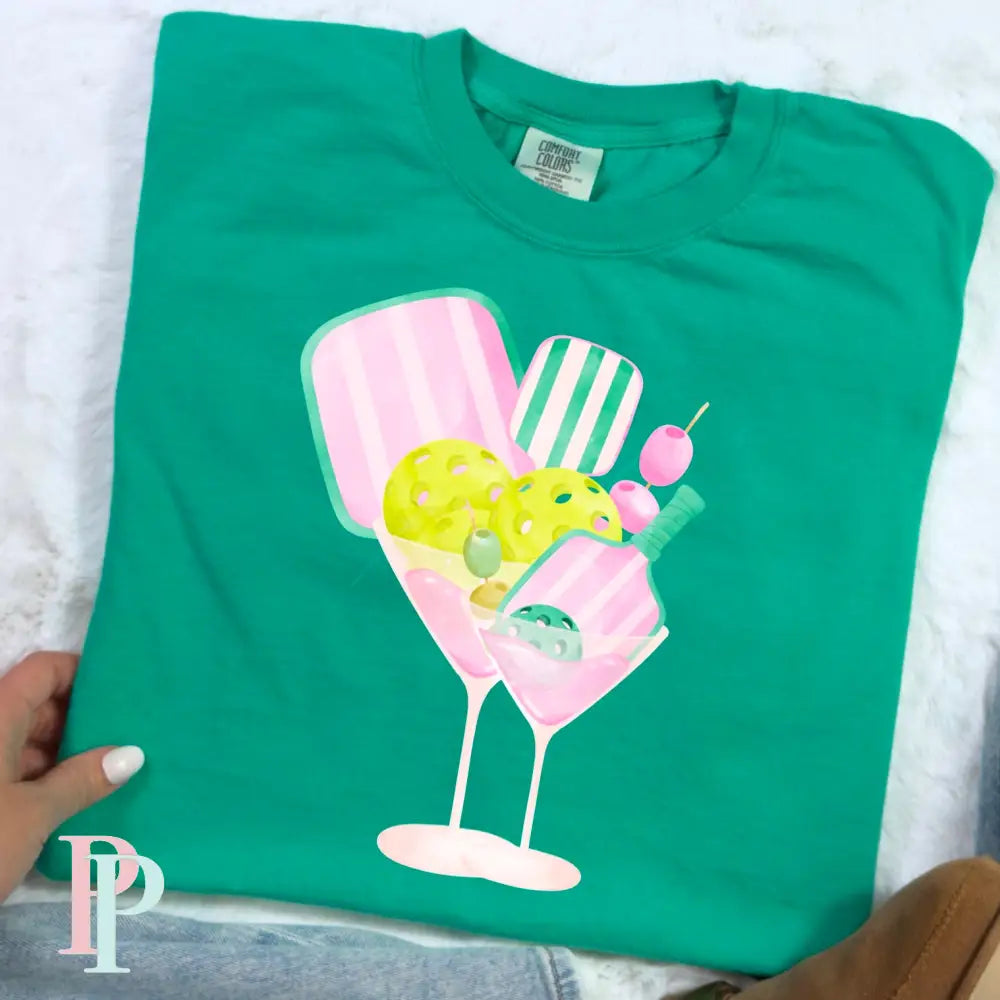 Pickle Ball & Cocktails DTF Transfer