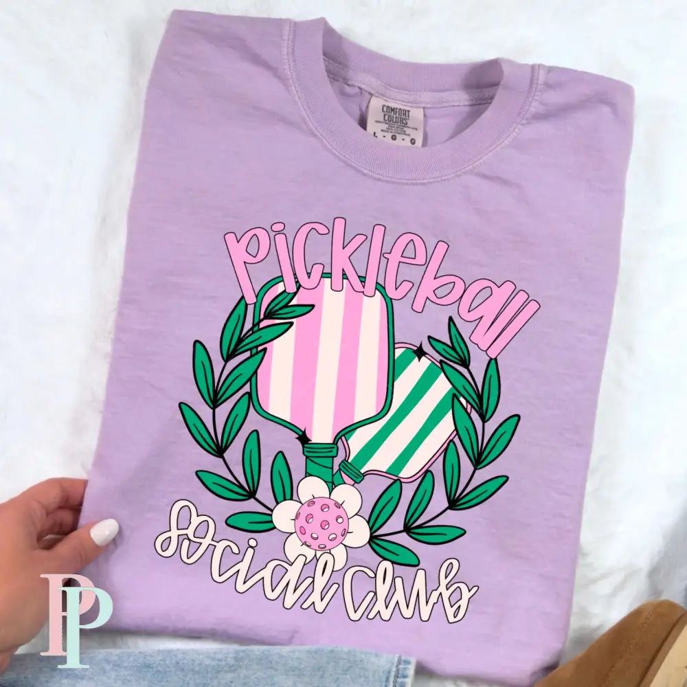 Pickle Ball Social Club DTF Transfer