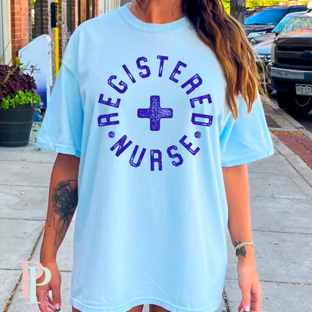 Registered Nurse Comfort Color Graphic Tee