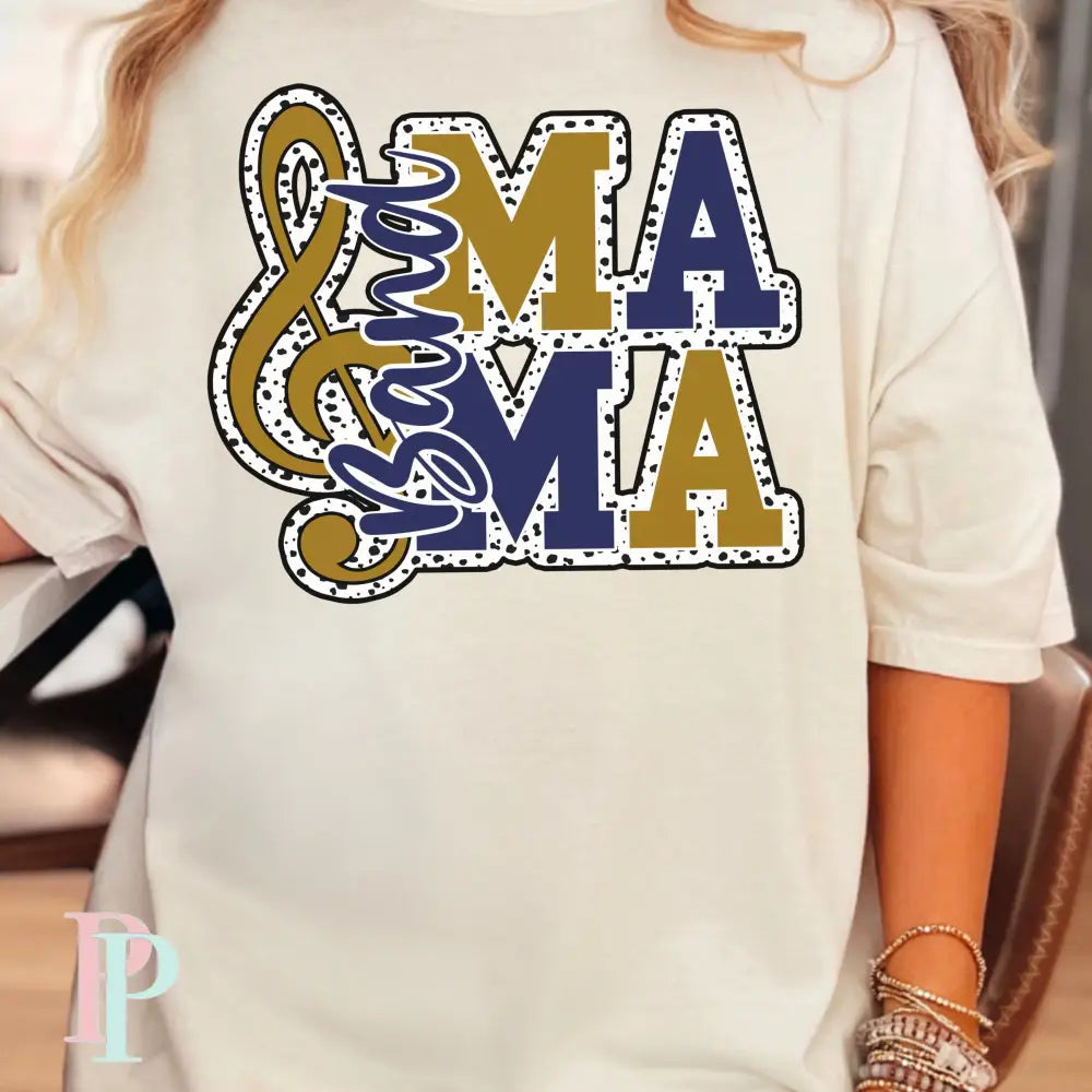 River Ridge Band Mama Comfort Color Graphic Tee