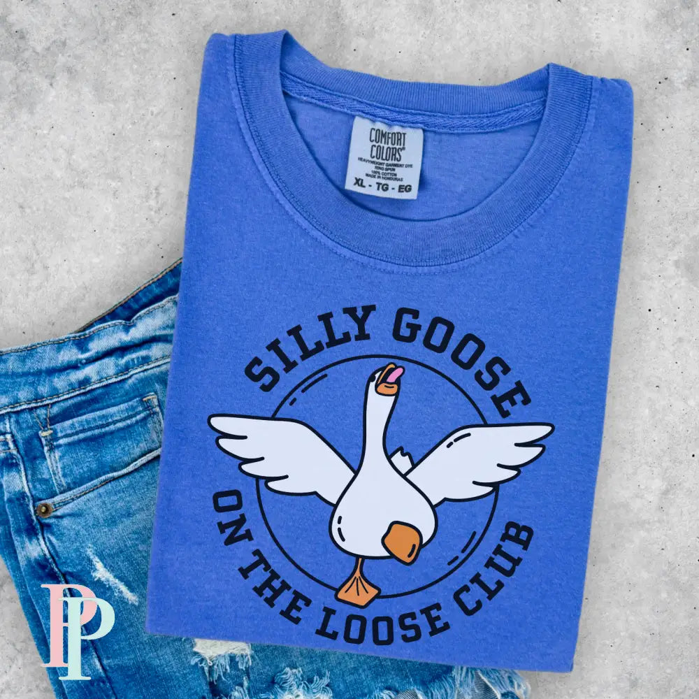 Silly Goose Comfort Color Graphic Tee