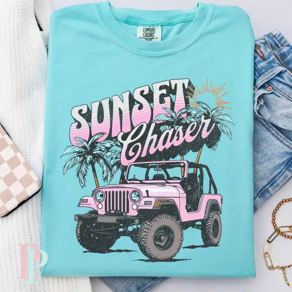 Sunset Chaser Comfort Color Graphic Tee