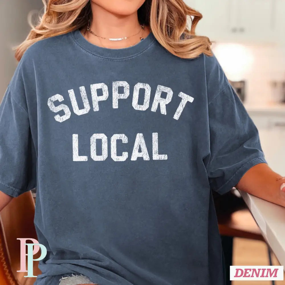 Support Local Screen Print Transfer