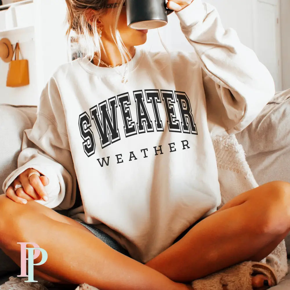 Sweater Weather Screen Print Transfer