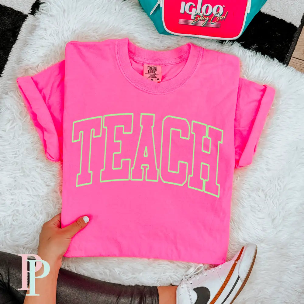 Teach Comfort Color Graphic Tee