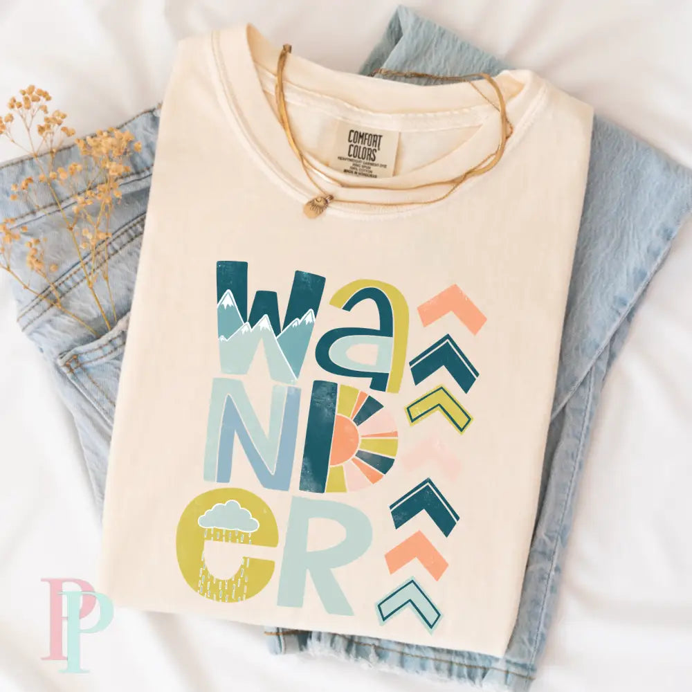Wander Comfort Color Graphic Tee