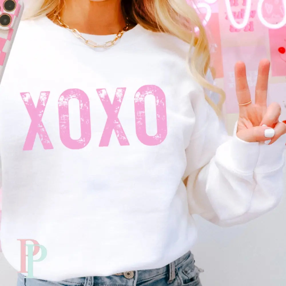XOXO Valentine’s Day Screen Print Transfer