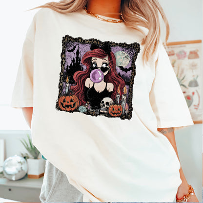 Halloween Princess Halloween Comfort Color Graphic Tee