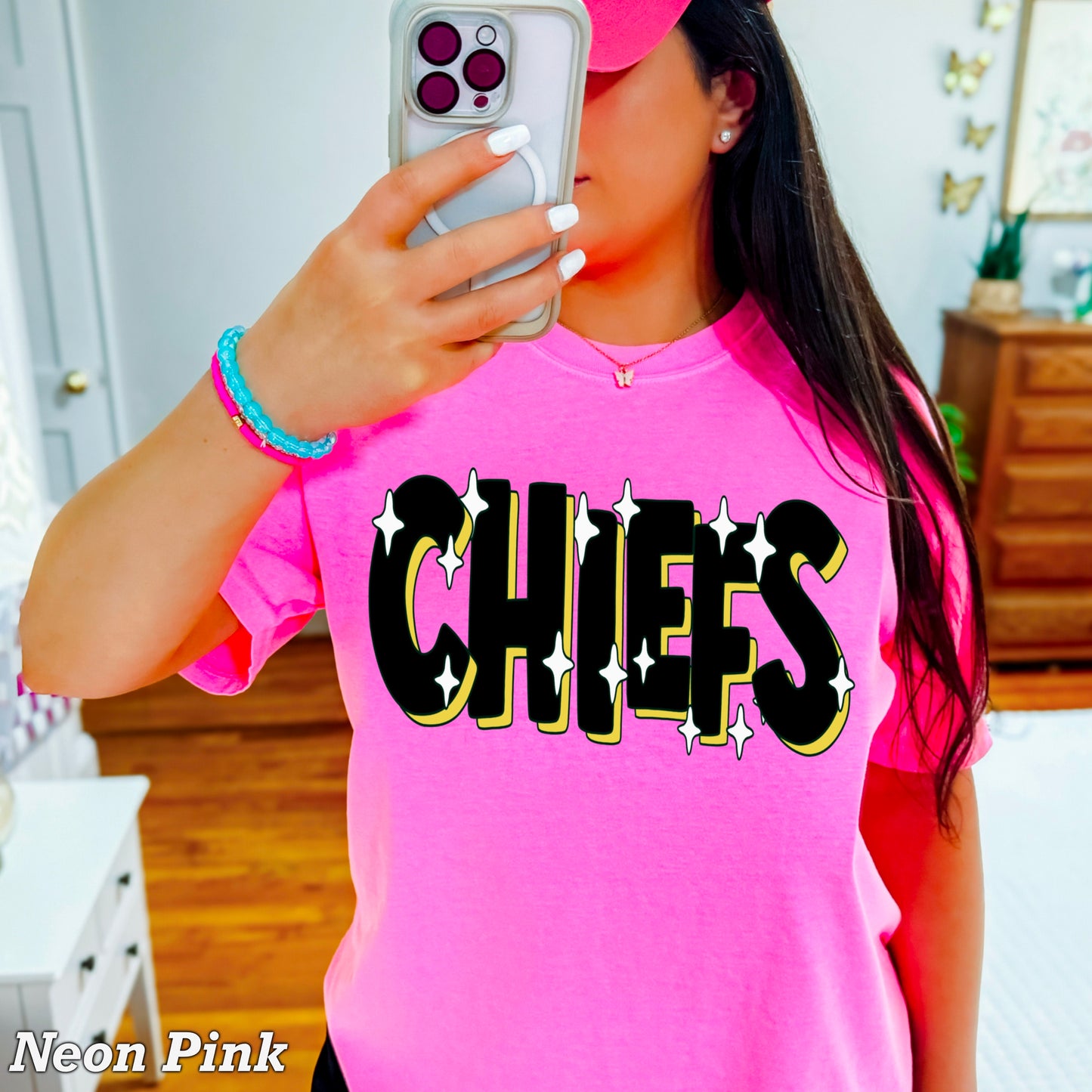 Chiefs  Comfort Color Graphic Tee