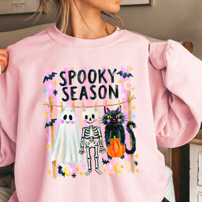 Spooky Season Halloween Crewneck Sweatshirt