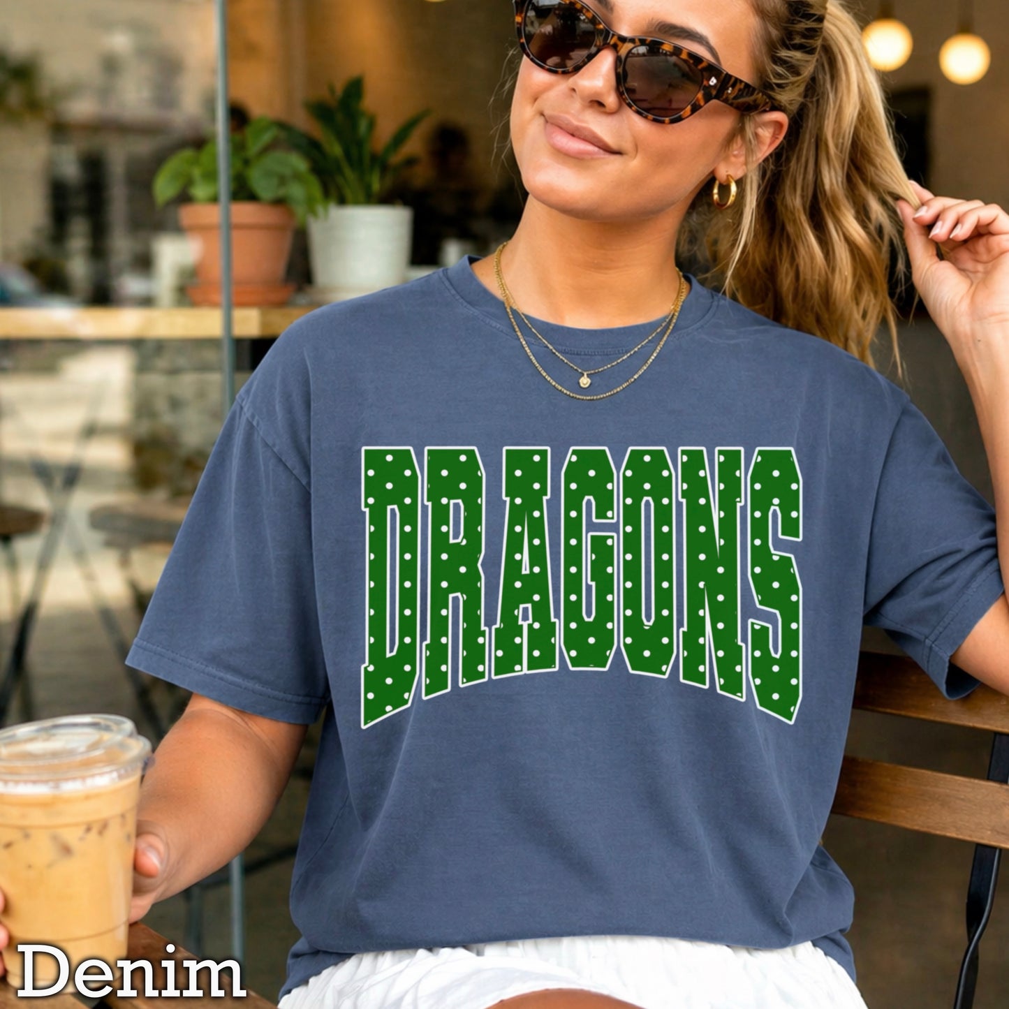 Dragons Comfort Color Graphic Tee